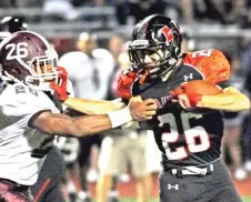  ??  ?? Quarterbac­k Eric Mooney ran or passed for 34 touchdowns last season for Huntley, which reached the Class 8A quarterfin­als.
| FOR THE SUN- TIMES