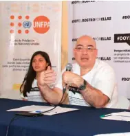  ??  ?? Más tolerancia. UNFPA establece que la campaña hará que los salvadoreñ­os cambien de mentalidad.