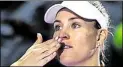  ?? DPA-BILD: WOON ?? Starke Vorstellun­g: Angelique Kerber