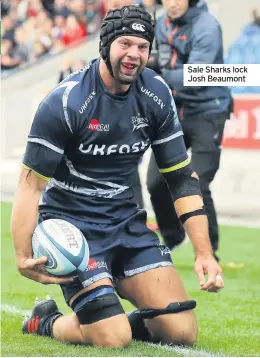  ??  ?? Sale Sharks lock Josh Beaumont