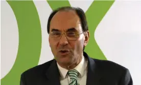  ?? Photograph: Lluís Gené/AFP/Getty Images ?? Alejo Vidal-Quadras in 2014, the year he broke away from the PP to join the far-right Vox party.