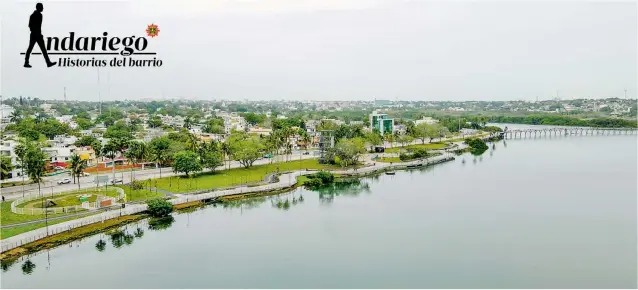  ?? FOTOS VLADIMIR MEZA ?? Toda la franja de la laguna es ahora una de las de mayor aforo de visitantes