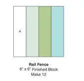  ??  ?? 5. Create a quilt sandwich referring to Quilting Basics on page 94. 6. Quilt as desired. 7. Bind edges referring to Quilting Basics on page 94.