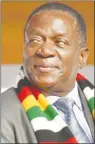  ??  ?? President Mnangagwa