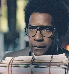  ?? SONY PICTURES ?? Denzel Washington is “fantastic” in the title role of Roman J. Israel, Esq., according to film critic Chris Knight.