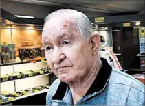  ?? JONATHAN KAIMAN/LOS ANGELES TIMES ?? Charles Jenkins, seen at a store near his home on Japan’s Sado Island, says, “I’d like to go back to the U.S., but my wife don’t want to go.”