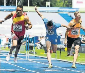  ?? FOTO: GETTY ?? Orlando Ortega, vigente subcampeón olímpico, ganó los 110 metros vallas en Lille