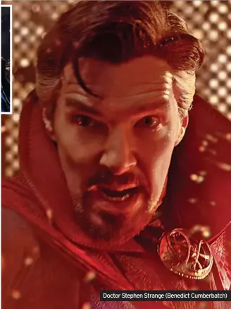  ?? ?? Doctor Stephen Strange (Benedict Cumberbatc­h)