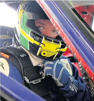  ??  ?? Runcorn’s Gavin Johnson had a pair of podium finishes at Oulton Park in his latest races.