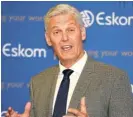  ?? /File picture ?? Under fire: Eskom CEO André de Ruyter, who has been tasked with turning around the ailing stateowned enterprise, has been accused of racism and discrimina­tion.