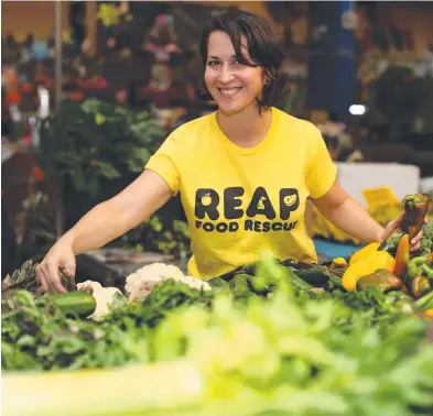  ?? Picture: MARC McCORMACK ?? FRESH APPROACH: REAP Cairns chapter co-ordinator Jana Gorski knows all too well how bad the problem of food waste is in Far North Queensland.