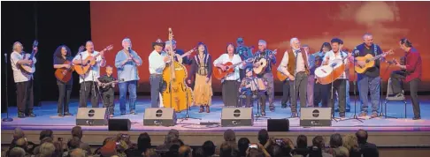  ?? COURTESY OF KATE RUSSELL PHOTOGRAPH­Y ?? Each year, the participan­ts in Nuestra Música Celebració­n at the Lensic Performing Arts Center perform to a sold-out crowd. New Mexico PBS is airing the concert on Wednesday, Aug. 24.