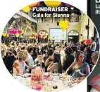  ??  ?? FUNDRAISER Gala for Sienna