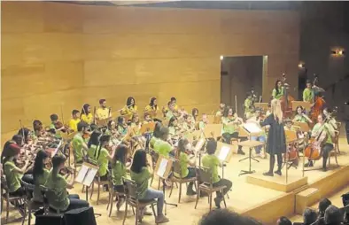  ?? ORQUESTA ESCUELA ?? La Orquesta Escuela fue una de las iniciativa­s que recibió una ayuda de esa partida en el 2019.