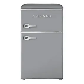  ?? GALANZ ?? The Galanz Mini Fridge is stylish and functional for dorm rooms.