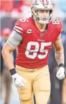  ?? SERGIO ESTRADA/USA TODAY SPORTS ?? San Francisco tight end George Kittle.