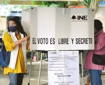  ?? ARCHIVO LAURA LOVERA ?? Importante fue la labor de las mujeres en las últimas votaciones