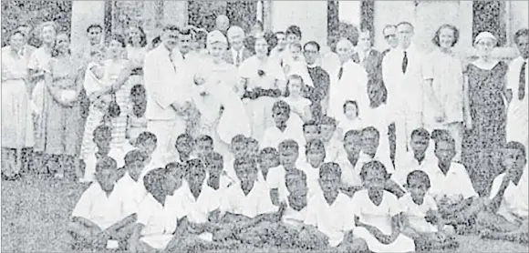  ?? Picture: anglicanhi­story.org ?? Some of the regular worshippin­g congregati­on of the Church of the Holy Redeemer in Levuka gathered for a photo during the christenin­g of Aubrey Stewart, son of the Reverend John Dodd. Bishop Stanley Kempthorne was greatly interested in the settlement­s of Solomon Islanders at Wailoku, Suva, Matata (Lami), Wailailai (Levuka) and the Campbell Settlement at Savusavu.