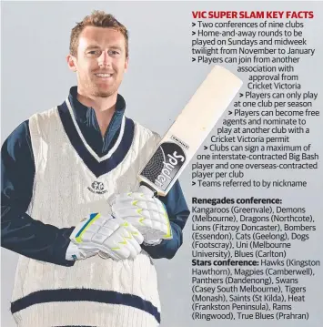  ??  ?? EAGER TO PLAY: Geelong City’s Richie Oliver will play for the Cats in the Vic Super Slam.