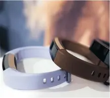  ?? MARK LENNIHAN/THE ASSOCIATED PRESS ?? An estimated 19 million fitness trackers were expected to be sold in the United States last year, but that doesn’t necessaril­y mean people are exercising more.