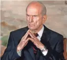  ??  ?? Russell M. Nelson, president of the Church of Jesus Christ of Latter-day Saints, is asking people to refrain from using “Mormon” or “LDS” as a substitute for the full name of the religion. RICK BOWMER/AP