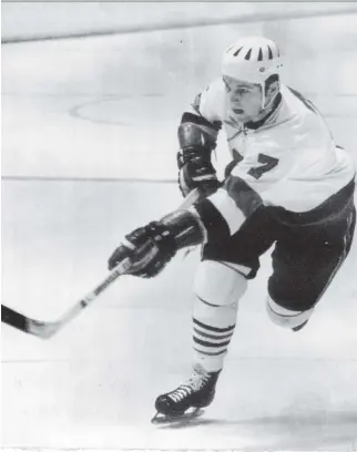  ?? GAZETTE PHOTO ?? A 15-year-old Denis Potvin, who was Brian Kilrea’s first pick for best 67’s player of all time.