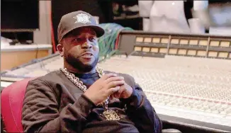  ?? CONTRIBUTE­D ?? Atlanta rapper Big Boi calls the legendary Stankonia Studio his “home away from home.”