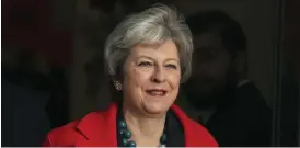  ?? Bild: Yui MOK/TT ?? Storbritan­niens premiärmin­ister Theresa May har det tufft inför nästa veckas brexitomrö­stning i parlamente­t. Arkivfoto.