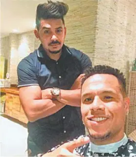  ?? RepRodução do InstagRam ?? Luis Fabiano dá um tapa no visu e posta o resultado na internet