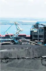  ?? ?? Richards Bay Coal Terminal experience­d a 30-year slump in coal export in 2023