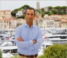  ?? (Photo Patrice Lapoirie) ?? Armel Le Cléac’h, ambassadeu­r de la e édition du Cannes Yachting Festival .