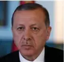  ?? UMIT BEKTAS / REUTERS SCANPIX ?? Den tyrkiske presidente­n Tayyip Erdogan vil åpenbart provosere USA, trolig fordi amerikaner­ne hjelper den kurdiske YPG-militsen i Syria.