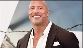  ?? Richard Shotwell / Associated Press ?? Dwayne Johnson’s new NBC comedy, “Young Rock,” is a coming-of-age story inspired by his challengin­g childhood and youth.