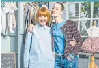  ?? ?? Mary launches Save The Children campaign with model Erin O’Connor