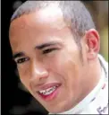  ??  ?? F1 champion Lewis Hamilton