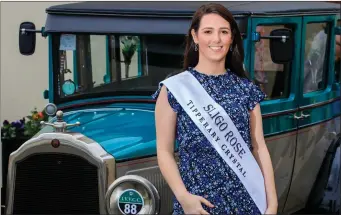  ??  ?? Lisa Maloney, the Sligo Rose held a cake sale on Friday to raise funds for her trip to the Dome! Above: at the Tubbercurr­y Fair Day Festival Launch on Thursday evening.