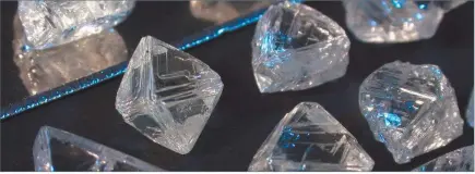  ?? Photo: Contribute­d ?? Soldiering on despite the odds… Namibia produced just over two million carats in 2019, while Botswana in the same year produced over 23 million carats.