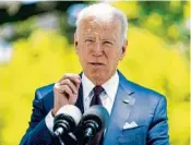  ?? EVAN VUCCI/AP ?? President Joe Biden’s executive order provides a pay hike to hundreds of thousands of contractor­s.