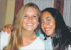  ?? CEDOC PERFIL ?? VICTIMAS. Marina Menegazzo, de 21 años, y María Coni, de 22.