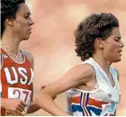  ??  ?? The Fall looks at when Mary Decker met Zola Budd at he 1984 Olympics.