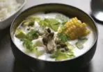  ?? CHRIS SO/TORONTO STAR ?? Paula Navarrete’s ajiaco soup. Growing up in Colombia, she would eat this soup every Sunday.