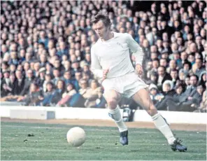  ??  ?? Madeley was described by his Leeds United manager Don Revie as his ‘Rolls-royce’