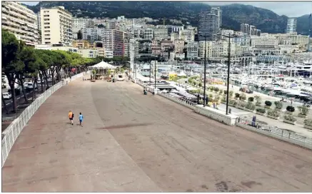  ?? (Photo Cyril Dodergny) ?? Le quai Albert-Ier est un peu désert cet été...