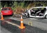  ??  ?? A Chinese tourist injured in this New Plymouth collision says she was warned that New Zealand justice was slow and expensive.
