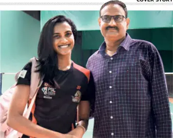  ?? V. V. SUBRAHMANY­AM ?? Keeping them apart: P. V. Ramana, the father of world champion P. V. Sindhu, said it would be better to have separate training camps for the country’s Olympic hopefuls and not for all the players as has been the case so far.