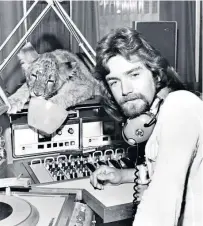  ??  ?? Leaders of the pack: Noel Edmonds, below; Annie Nightingal­e, the first female DJ on Radio 1, right; Alistair Cooke, far right; John Humphrys and Sue MacGregor with producer Roger Mosey, below right