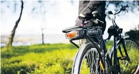  ??  ?? Jedes dritte verkaufte Fahrrad in Österreich war im Vorjahr bereits ein E-Bike. Viele Radler schätzen die Annehmlich­keiten des E-Rads.
