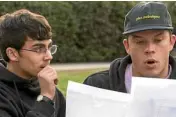  ??  ?? Tyler Alvarez (left) and Jimmy Tatro