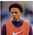  ?? FOTO: EGERTON/DPA ?? Über Leroy Sané wird viel geredet und spekuliert.