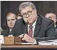  ?? KEN CEDENO/SIPA USA 2019 ?? Attorney General William Barr will testify before the House Judiciary Committee for the first time July 28.